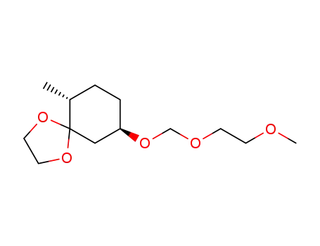 (3R,6R)-6-methyl-3-<(2-methoxyethoxy)methoxy>-1-(1,3-dioxolan-2-yl)cyclohexanone