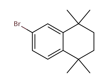 Molecular Structure of 27452-17-1 (6-BROMO-1,1,4,4-TETRAMETHYL-1,2,3,4-TETRAHYDRONAPHTHALENE)