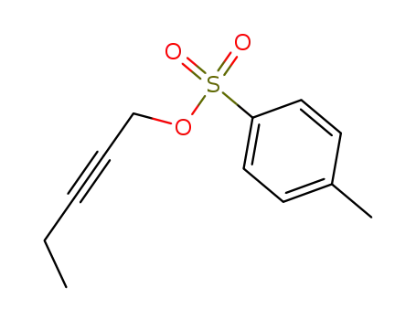Molecular Structure of 92666-05-2 (1-(p-Tosyloxy)-2-pentyne)