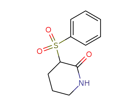 3-Benzenesulfonyl-piperidin-2-one