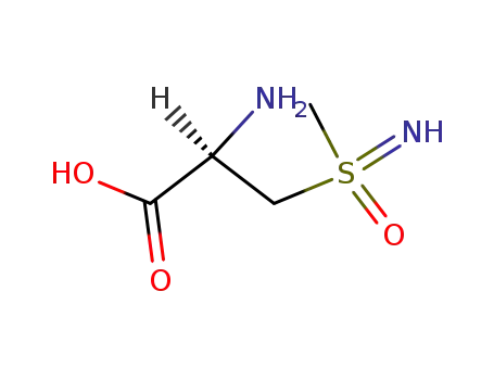 Molecular Structure of 87862-98-4 (L-Alanine, 3-(S-methylsulfonimidoyl)- (9CI))