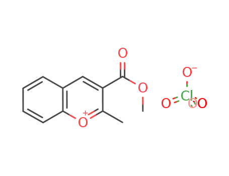 perchlorate de carbomethoxy-3 methyl-2 benzopyrilium