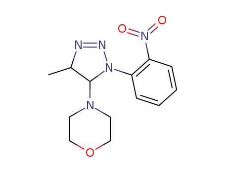 4-[5-Methyl-3-(2-nitro-phenyl)-4,5-dihydro-3H-[1,2,3]triazol-4-yl]-morpholine