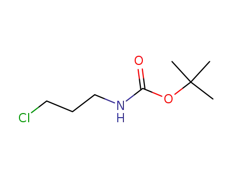 Molecular Structure of 116861-31-5 (N-BOC-3-CHLOROPROPYLAMINE)