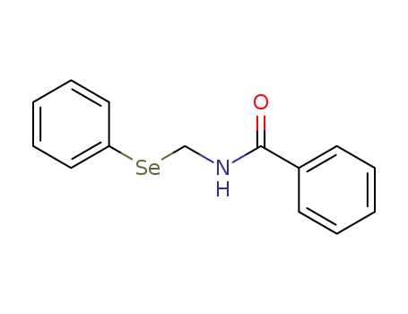 Molecular Structure of 110682-74-1 (Benzamide, N-[(phenylseleno)methyl]-)