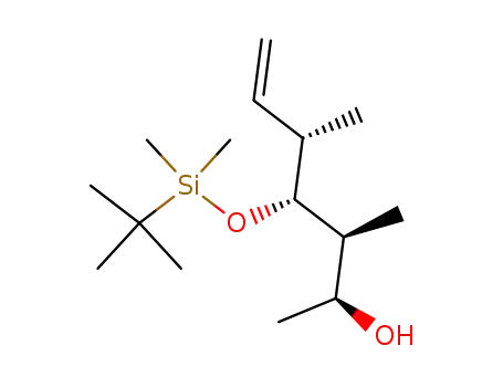 3(S)-methyl-4(R)-<(tert-butyldimethylsilyl)oxy>-5(S)-methylhept-6-en-2(S)-ol
