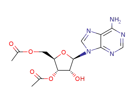 Molecular Structure of 6554-24-1 (Adenosine, 3',5'-diacetate)