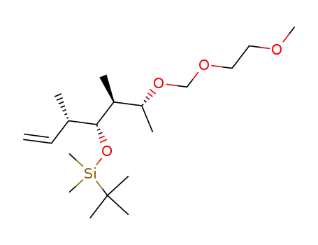 3(S)-methyl-4(R)-<(tert-butyldimethylsilyl)oxy>-5(S)-methyl-6-(S)-<(methoxyethoxymethyl)oxy>hept-1-ene