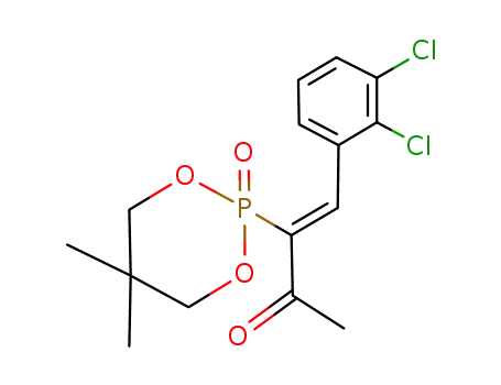 (Z)-2,2-dimethyl-1,3-propanediyl α-acetyl-2,3-dichlorostyrylphosphonate