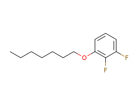 Molecular Structure of 122265-84-3 (1-Heptyloxy-2,3-difluorobenzene)