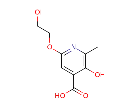 2-methyl-3-hydroxy-4-carboxy-6-(2-hydroxyethyloxy)pyridine