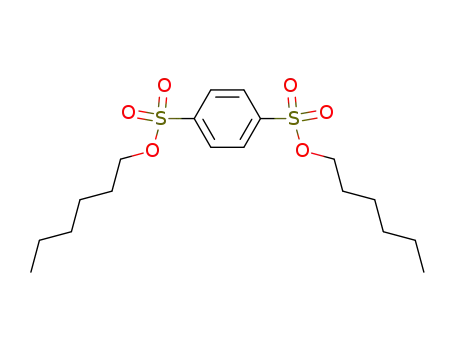 benzene-1,4-disulfonicacid-di-n-hexyl-ester