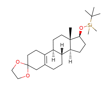 17β-(tert-butyldimethylsiloxy)-3,3-ethylenedioxyestr-5(10)-ene