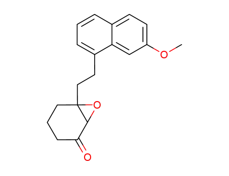 3-<2-(7-methoxy-1-naphthyl)ethyl>cyclohexanone 2,3-oxide