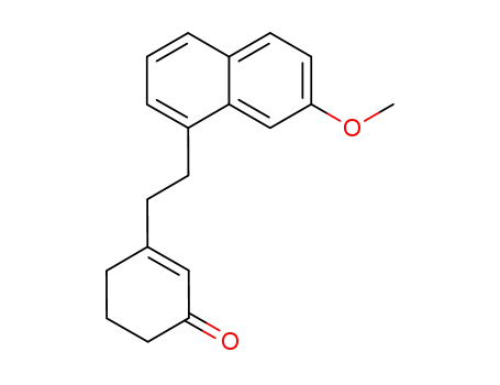3-<2-(7-methoxy-1-naphthyl)ethyl>-2-cyclohexeneone