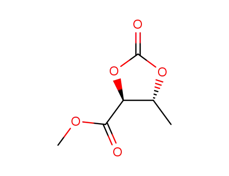 (4S,5R)-5-Methyl-2-oxo-[1,3]dioxolane-4-carboxylic acid methyl ester