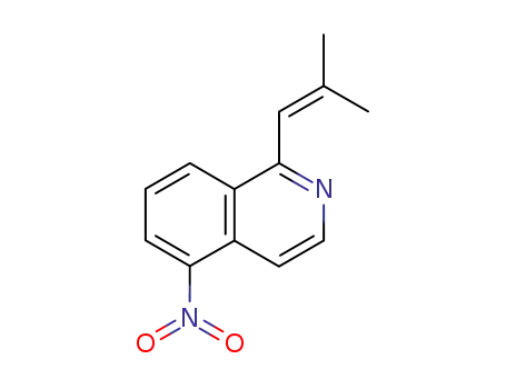 1-(2-methyl-1-propenyl)-5-nitroisoquinoline