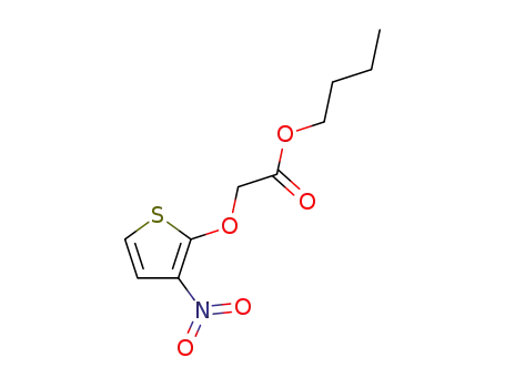 2-(3-Nitro-2-thienyloxy)essigsaeurebutylester