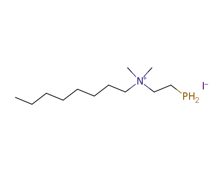 Dimethyl-octyl-(2-phosphanyl-ethyl)-ammonium; iodide