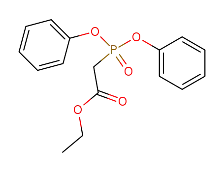 Molecular Structure of 16139-79-0 (DIPHENYLPHOSPHONOACETIC ACID ETHYL ESTER)