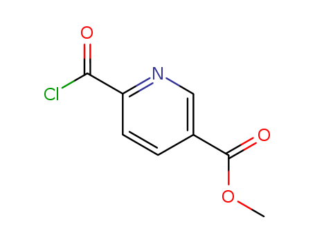 3-PYRIDINECARBOXYLIC ACID 6-(CHLOROCARBONYL)-,METHYL ESTER