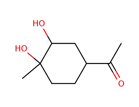 4-acetyl-1-methylcyclohexane-1,2-diol