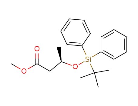 (R)-3-(tert-Butyldiphenylsilanyloxy)butyric acid methyl ester