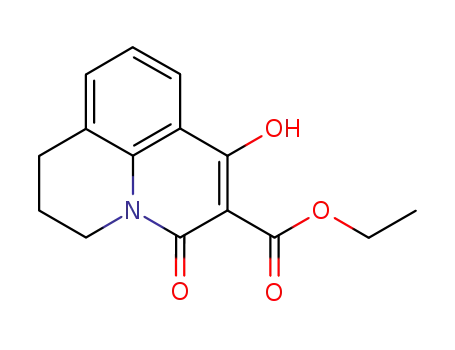 ethyl 1-hydroxy-3-oxo-6,7-dihydro-3H,5H-pyrido-[3,2,1-ij]quinoline-2-carboxylate