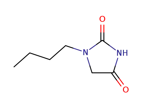 Molecular Structure of 33599-32-5 (1-N-BUTYLHYDANTOIN)