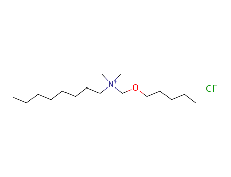 Dimethyl-octyl-pentyloxymethyl-ammonium; chloride