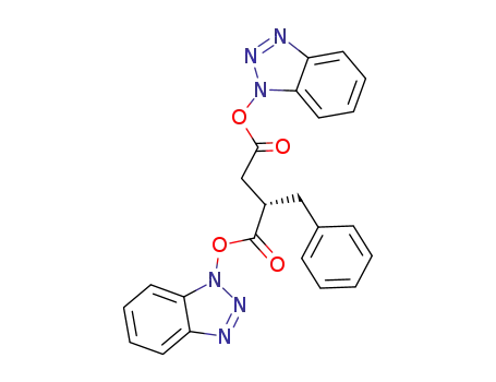 (S)-2-Benzyl-succinic acid dibenzotriazol-1-yl ester