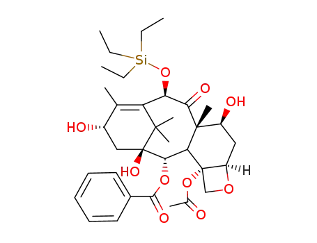 10-triethylsilyl-10-deacetylbaccatin III