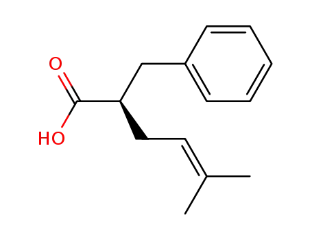 (R)-2-benzyl-5-methyl-4-hexenoic acid