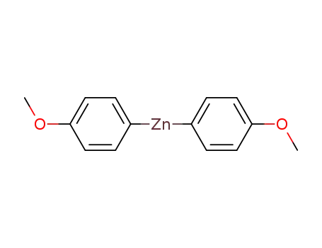 Molecular Structure of 97302-05-1 (Zinc, bis(4-methoxyphenyl)-)