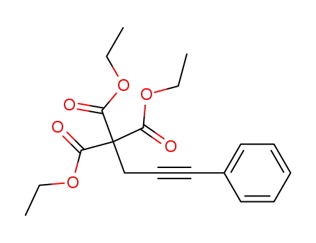 triethyl 4-phenyl-3-butyne-1,1,1-tricarboxylate
