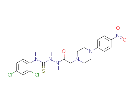 4-(2,4-dichlorophenyl)-1-[4-(4-nitrophenyl)piperazineacetyl]thiosemicarbazide