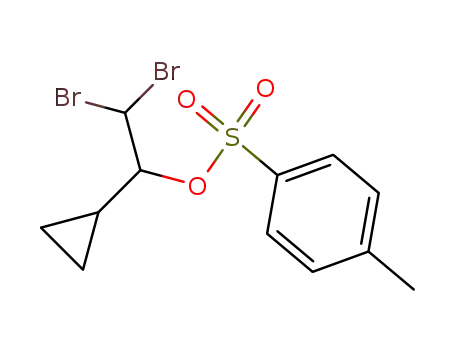 α-(dibromomethyl)cyclopropanemethanol 4-methylbenzenesulfonate