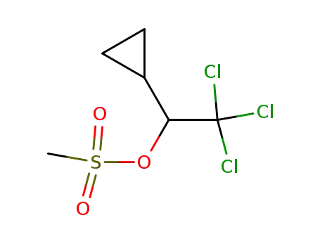 α-(trichloromethyl)cyclopropanemethanol methanesulfonate