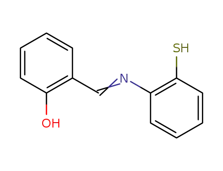 Molecular Structure of 3449-05-6 (SALICYLIDENEAMINO-2-THIOPHENOL)