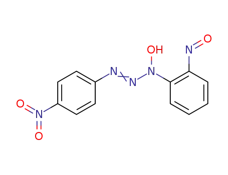 3-Hydroxy-1-(p-nitrophenyl)-3-(o-nitrosophenyl)triazene