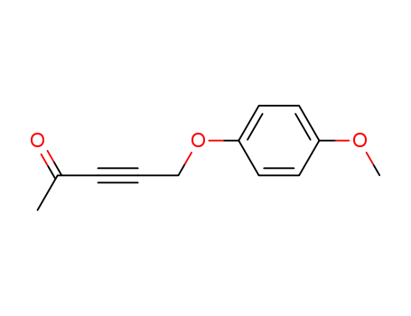 5-(4-methoxyphenoxy)pent-3-yn-2-one