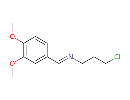 3,4-dimethoxybenzylidene-(3-chloro-1-propylamine)