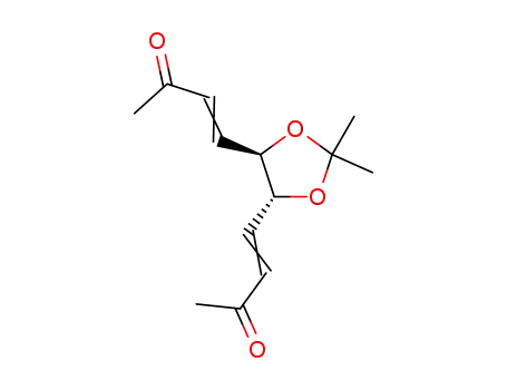 (5R,6R)-5,6-dihydroxy-5,6-O-isopropylidene-deca-3,7-diene-2,9-dione