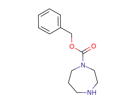 Molecular Structure of 117009-97-9 (BENZYL 1-HOMOPIPERAZINECARBOXYLATE)