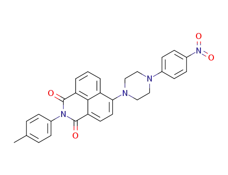 6-[4-(4-nitro-phenyl)-piperazin-1-yl]-2-p-tolyl-benzo[de]isoquinoline-1,3-dione