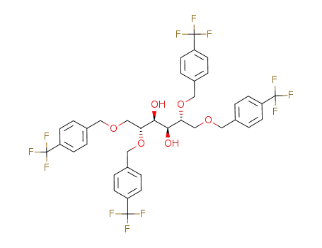 1,2,5,6-tetra-O-(4-trifluoromethylbenzyl)-D-mannitol