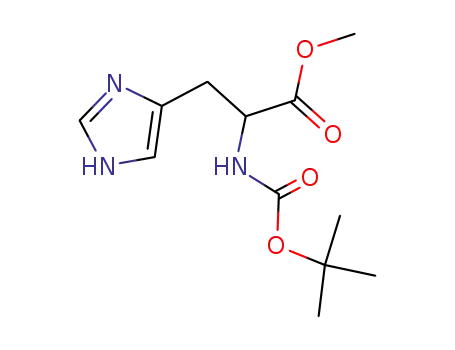 N(α)-tert-butoxycarbonyl-histidine methyl ester