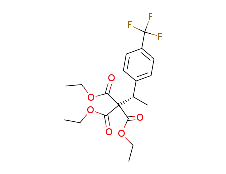 triethyl (2S)-2-[4-(trifluoromethyl)phenyl]propane-1,1,1-tricarboxylate