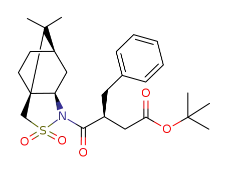 1,1-dimethylethyl (3S)-4-[(3aS,6R,7aS)-8,8-dimethyl-2,2-dioxidotetrahydro-3a,6-methano-2,1-benzisothiazol-1(4H)-yl]-4-oxo-3-(phenylmethyl)butanoate