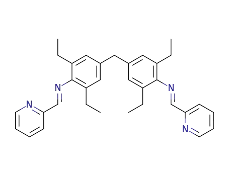 4,4'-methylene-N,N'-(2-pyridinylmethylene)-bis(2,6-diethylanil)